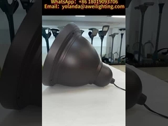 Lampada di alluminio a fusione rotonda luce solare con controllore personalizzato MPPT utilizzato nelle strade urbane