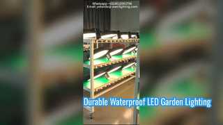 Luce da giardino a LED impermeabile IP66 pressofusa in alluminio pressofuso da 45 W utilizzata nelle strade.