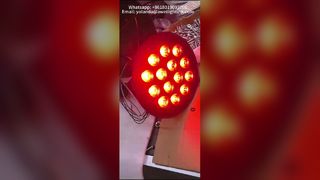 Proiettore a LED RGW da 80 W con interruttore di colore e accensione utilizzato nei parchi.