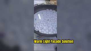 Luce di inondazione: temperatura di colore 3000K con driver OSRAM Dali e obiettivo con angolazione diversa