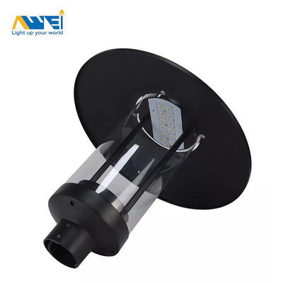 30W-80W Nera Casa Giardino Luce impermeabile IP66 Colonna Serie superiore Lampada 5 anni di garanzia Lampade per cortile per strade e giardini