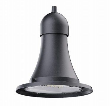 Luce da giardino in alluminio a fusione impermeabile IP66 con ombrelli bassi e luci opzionali per cortile DALI utilizzate per parchi e strade