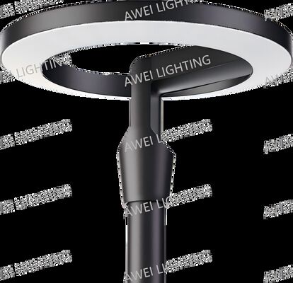 80W a corrente principale luce da giardino 160lm/w con alloggiamento in alluminio a fusione a stampa utilizzato in strade e parchi.