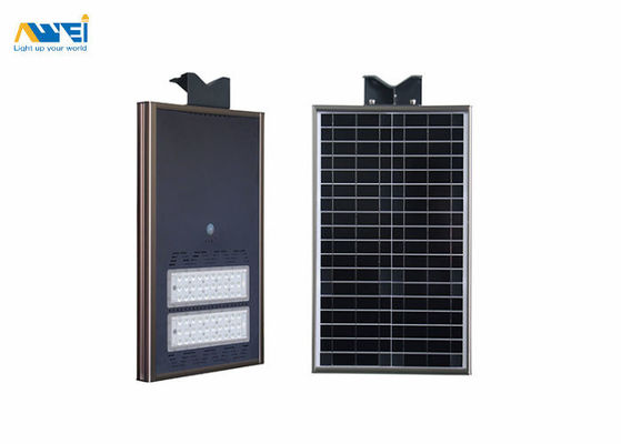 IP67 All In One Solar LED Street Light 30W Batteria al litio 12V 15AH AW-SOST005 Per illuminazione stradale