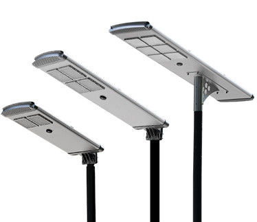 30W-120W Fusione a stampa in alluminio Tramonto solare a alba luce stradale 170LM / W Alta efficienza IP65 per strade e strade