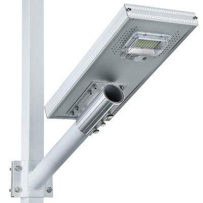 Controllo remoto in lega di alluminio Ip65 50W 100W 150W Tutto in uno luce solare LED per strade e strade