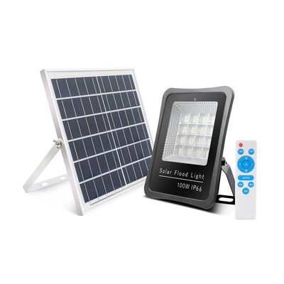 100W a energia solare IP65 luce solare all'aria aperta LED inondazione alta potenza lunga durata di vita utilizzato in fabbrica e aree all'aperto